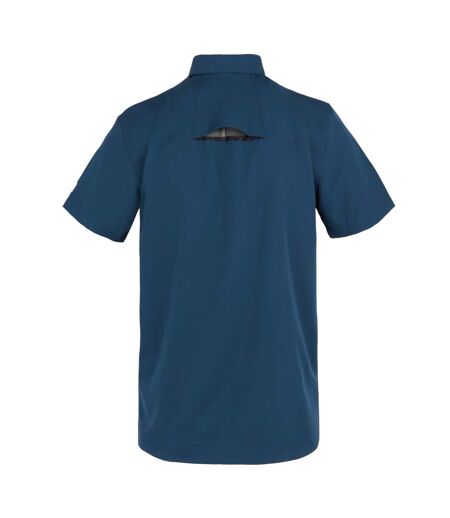 Regatta Mens Packaway Short-Sleeved Travel Shirt (Moonlight Denim)