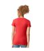 Gildan Womens/Ladies CVC T-Shirt (Red Mist) - UTBC5219