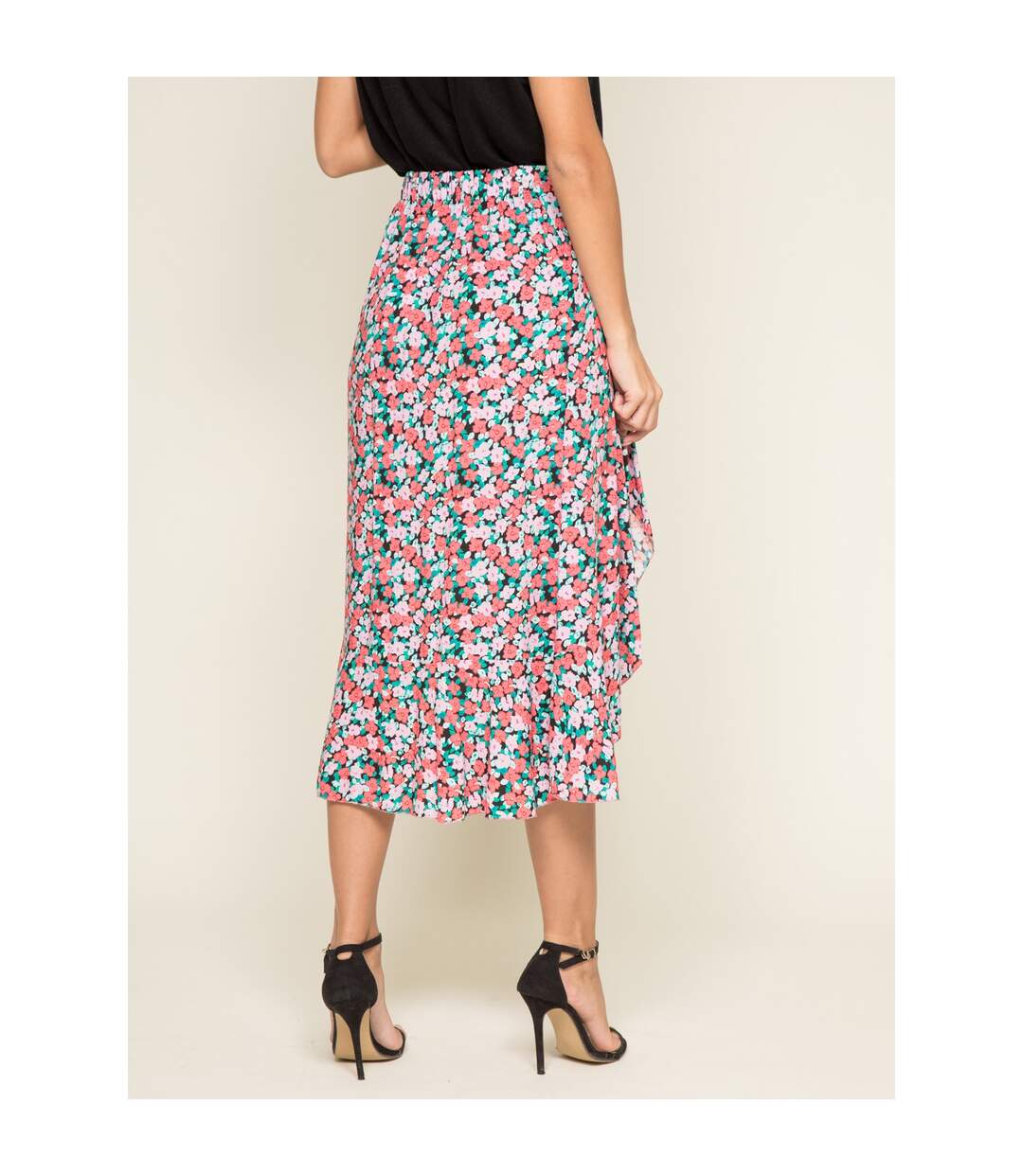 Jupe midi motifs XILAND - Dona X Lisa-2