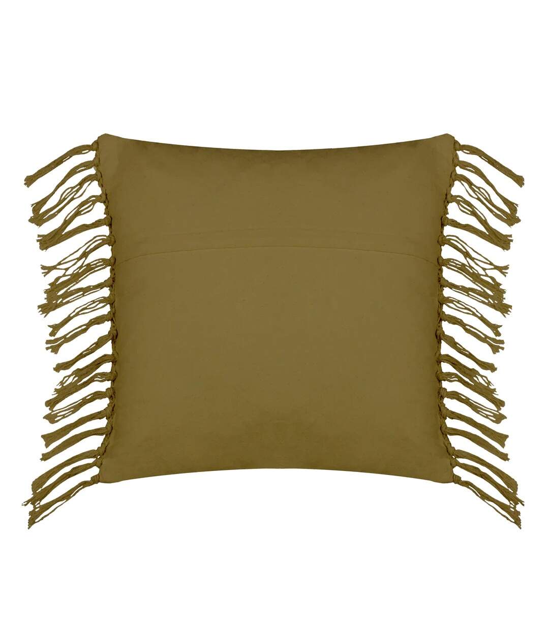 Nimble knitted cushion cover 45cm x 45cm khaki green Yard