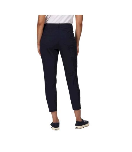 Womens/ladies gabrina ii skinny 3/4 jeans navy Regatta