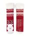Isotoner Chaussettes d'intérieur femme en maille, doublé sherpa, antidérapante-2