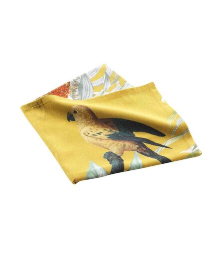 Torchon de Cuisine Imprimé Safia 50x70cm Jaune