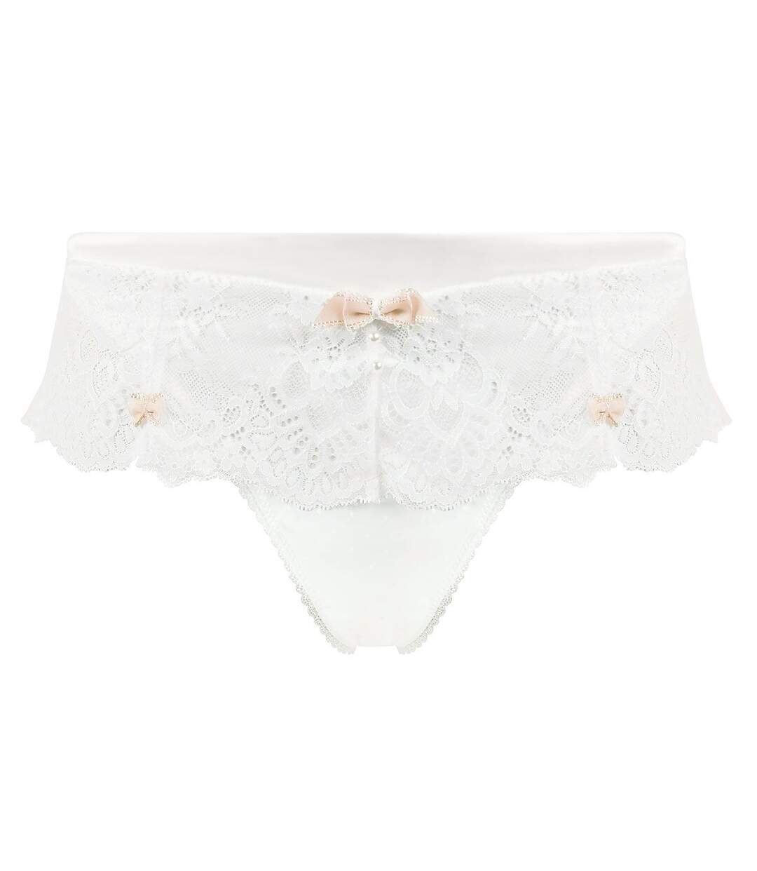 Shorty string ivoire/champagne Champagne-1