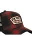 Casquette baseball en flannelle a carreaux Vondutch-3