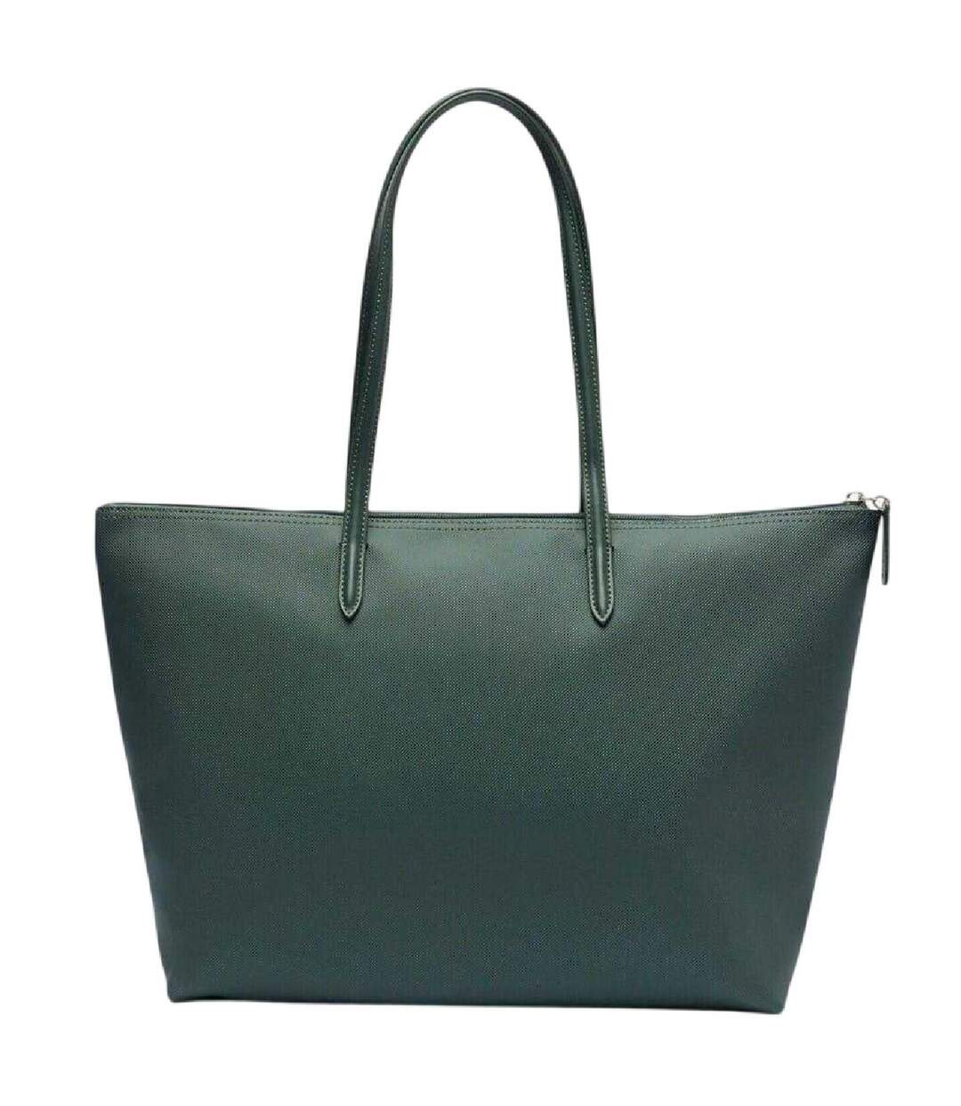 Tote Bag Motif/style Grand Femme Taille Unique Vert Lacoste-2