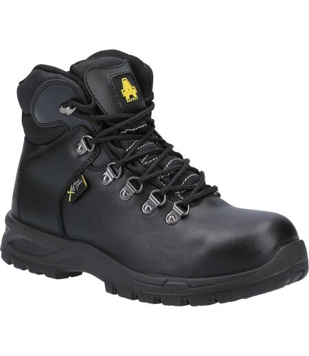 Amblers Womens/Ladies AS606 Leather Safety Boots (Black) - UTFS8469
