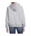 Sweat À Capuche Motif/style Logo Jeans Femme Gris Guess-3