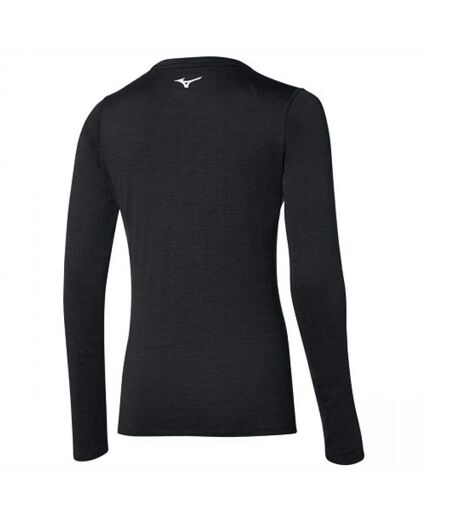 T-shirt Manches Longues Impulse Core Femme Noir Mizuno