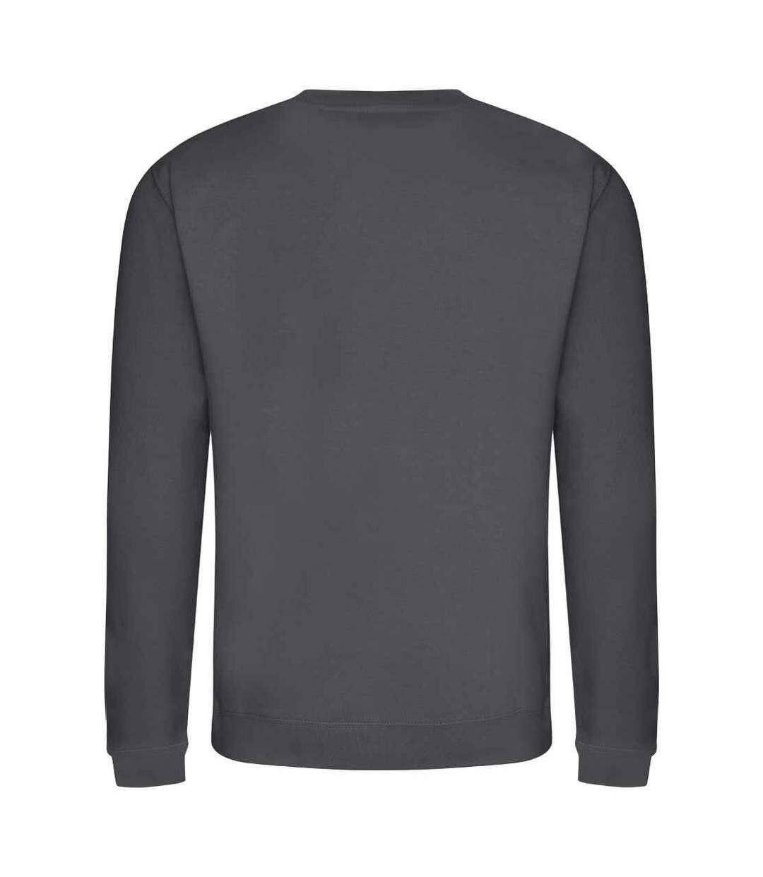 Sweatshirt unisexe gris foncé Awdis-4