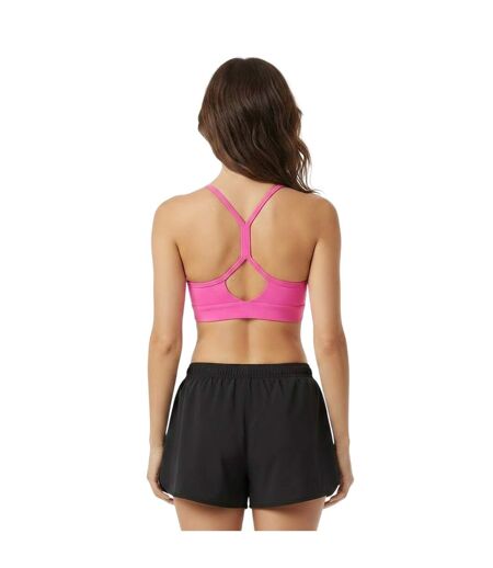 Womens/ladies Essentials Non-wired Sports Bra Pink New Balance