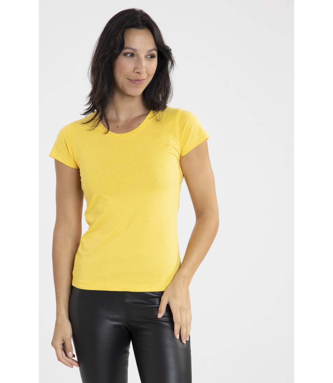 Tee-shirt Mady Jaune