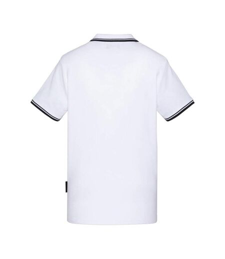 Polo blanc homme schott pswill2 - l