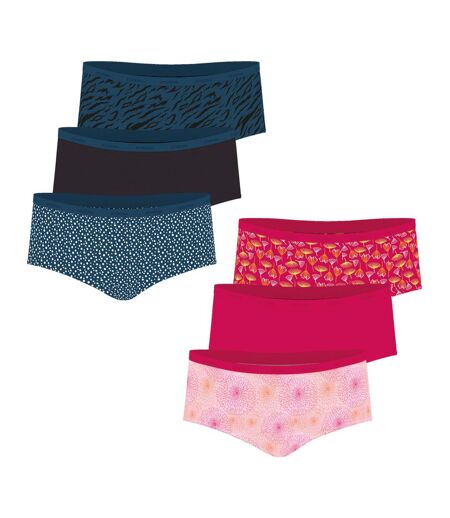 Lot de 6 boxers femme Ecopack Mode