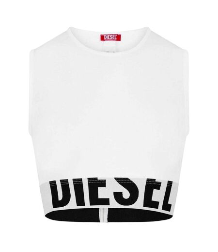 Débardeur Motif/style Pop Femme Blanc Diesel