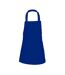 Tablier barbecue enfant taille unique bleu roi Link Kitchen Wear-1