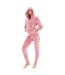Ensemble De Pyjama Long Motif/style Cœur Femme Rose Keanu-3