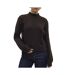 Pull marron foncé femme vero moda universe-1
