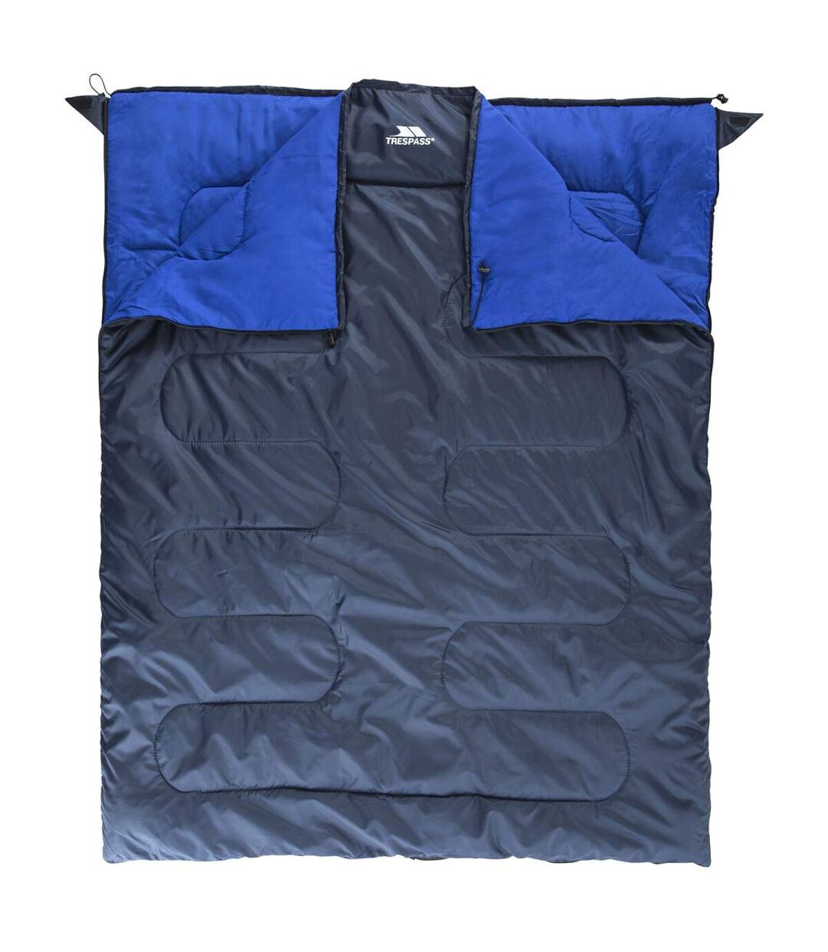 Trespass - Sac de couchage double CATNAP (Bleu marine) (Taille unique) - UTTP2891