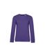 B&C Womens/Ladies Organic Sweatshirt (Radiant Purple) - UTBC4721