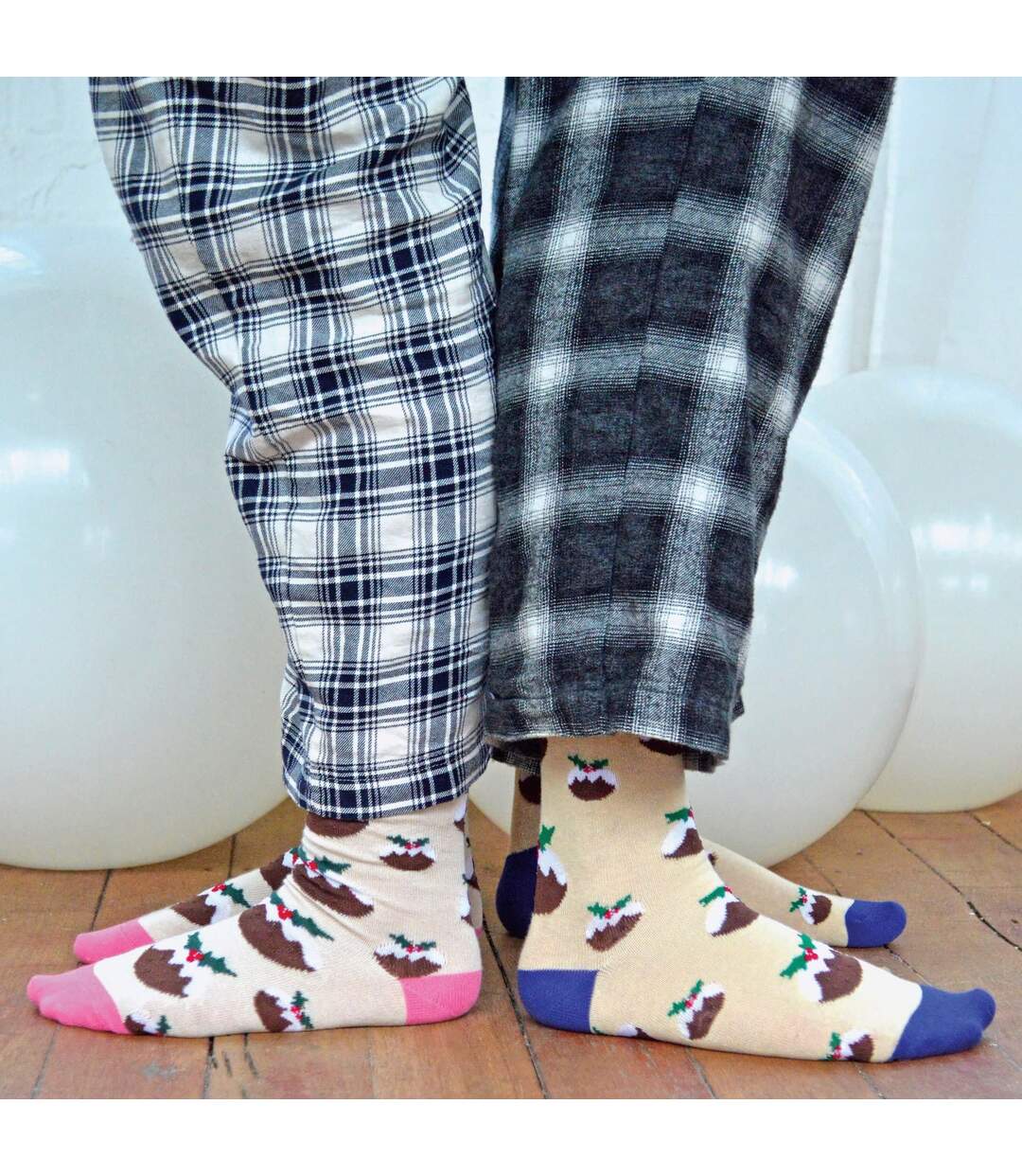 Mens Novelty Festive Christmas Socks-5