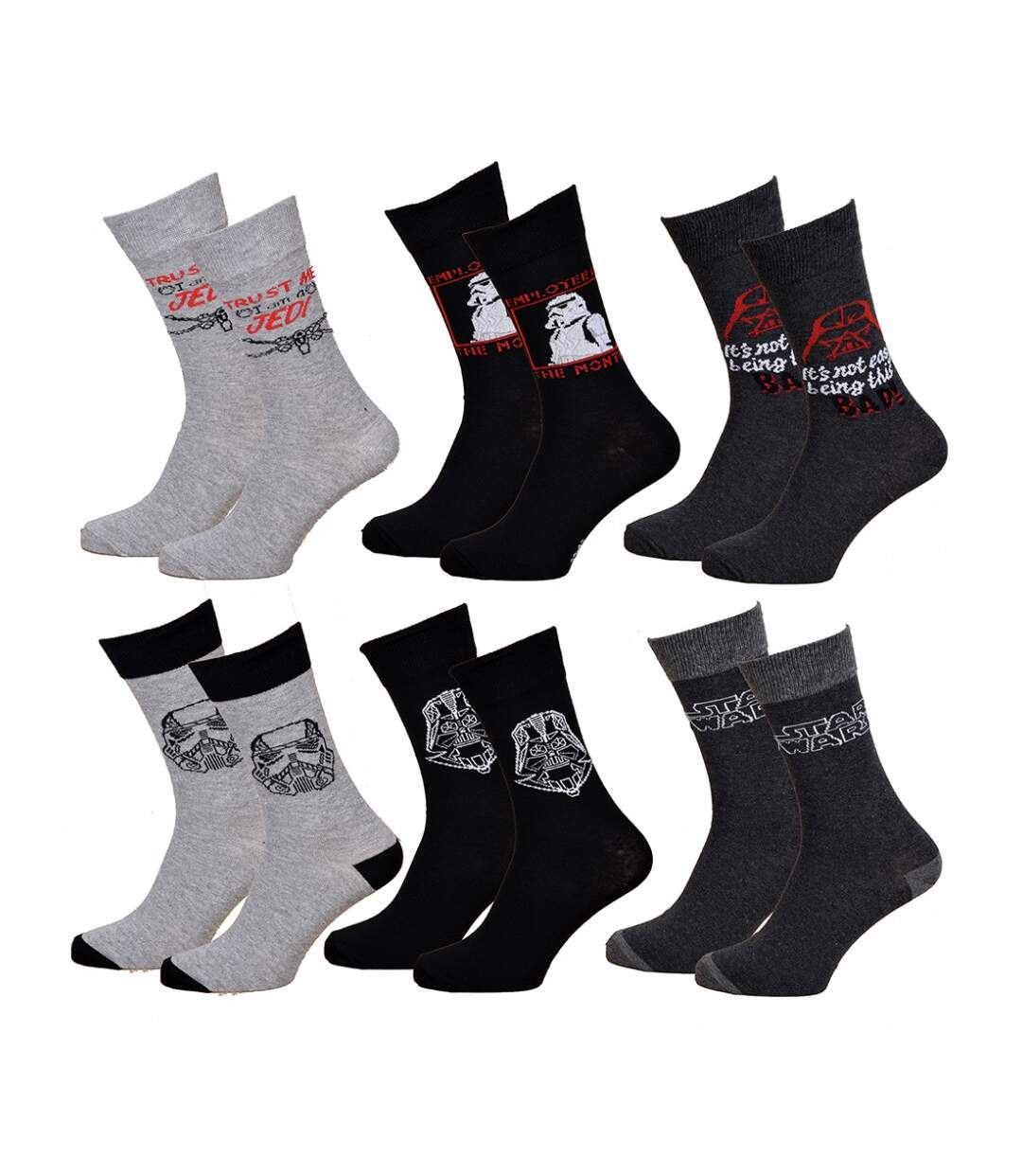 Chaussettes Star Wars - Pack de 6-2