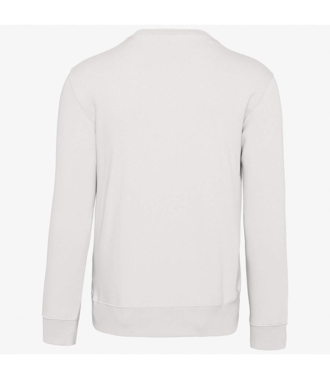 Mens crew neck sweatshirt white Kariban