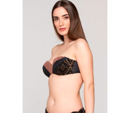 Haut maillot de bain bandeau préformé MANHATTAN Luna Splendida