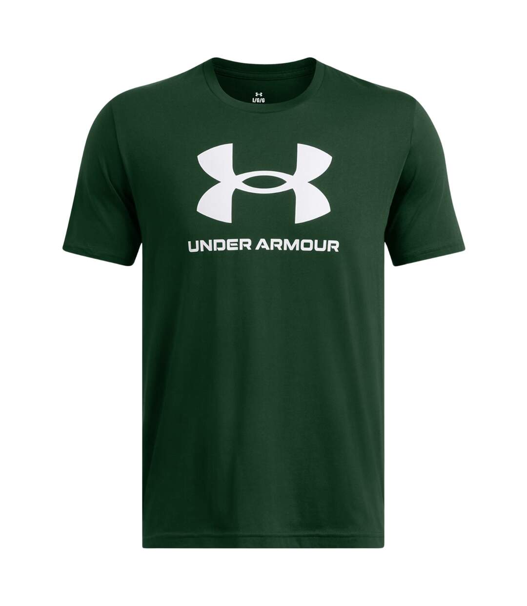 T-shirt Motif/style Logo Homme Vert Under Armour-1