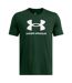 T-shirt Motif/style Logo Homme Vert Under Armour-1