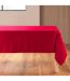 Nappe Jacquard Imprimé Flocons 140x240cm Rouge-1