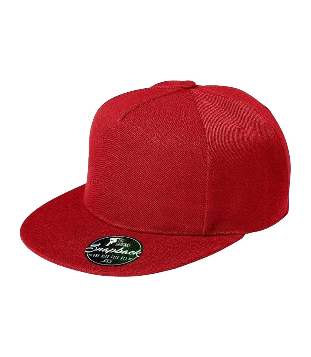Casquette De Baseball Rap Rouge Malfini-1