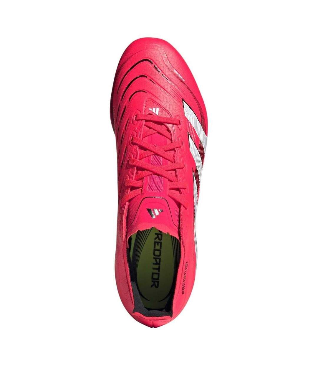 Mens League Firm Ground Football Boots Red White Adidas-4