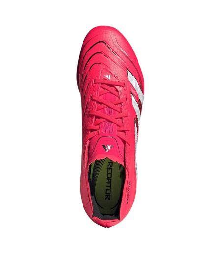 Mens League Firm Ground Football Boots Red White Adidas