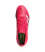 Mens League Firm Ground Football Boots Red White Adidas-4