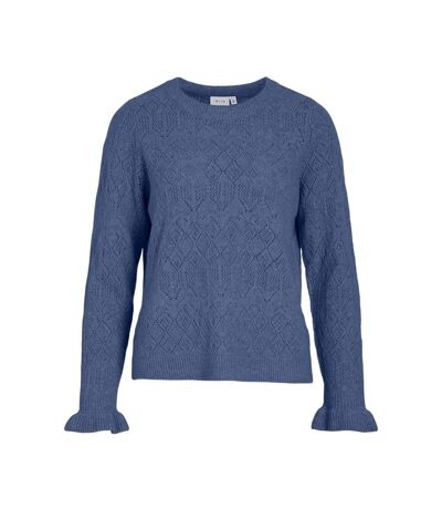 Pull bleu femme vila jacia - l