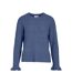 Pull bleu femme vila jacia - l-1