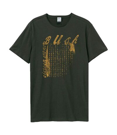 Unisex Adult 16 Stone Bush T-shirt Charcoal Amplified