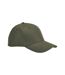 Casquette De Baseball Earthaware Vert Olive Beechfield-1