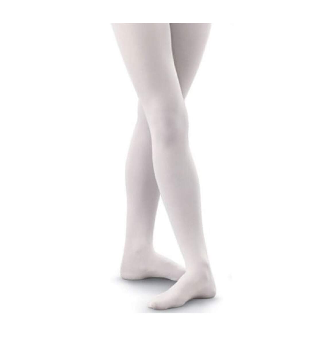 Sock Snob - 1 paire filles et femmes collants dans blanc et roses pour ballerina-1