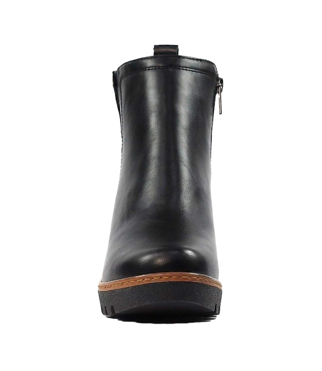 Bottines Pixie Femme Noir Lunar-4