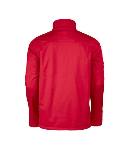 Veste Softshell Vert Homme Rouge Printer RED