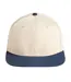 Casquette De Baseball Motif/style Contrasté Adulte Naturel Bleu Marine Beechfield-3