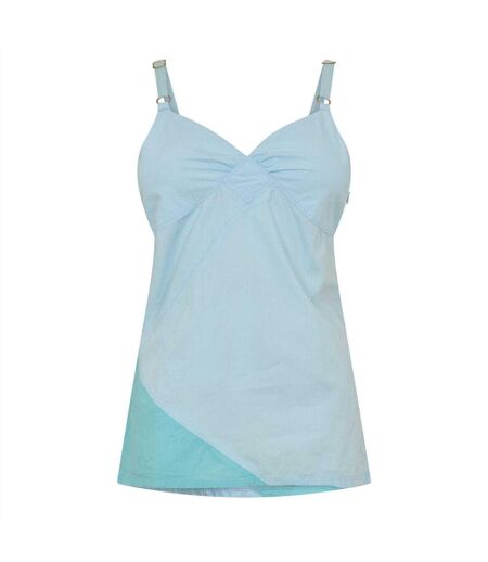 Womens/ladies Diamond Tank Top Blue Puma