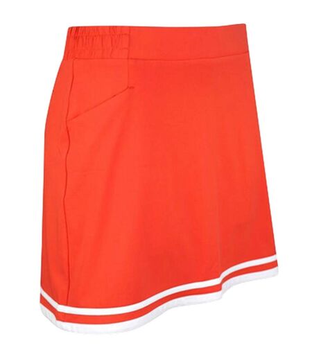 Jupe-short Motif/style Logo Brodé Essential Femme Orange Original Penguin