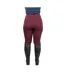 Womens/ladies Torrellas Horse Riding Tights Wine HYCONIC-2