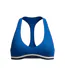 Womens/ladies Racerback Bikini Top Blue Speedo-1