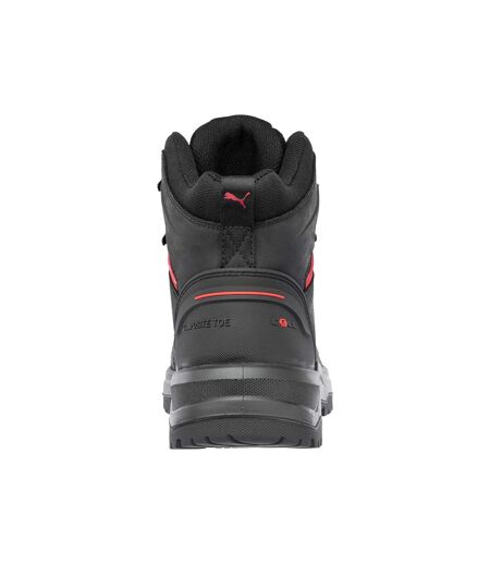 Bottines de sécurité iron homme noir / rouge Puma Safety