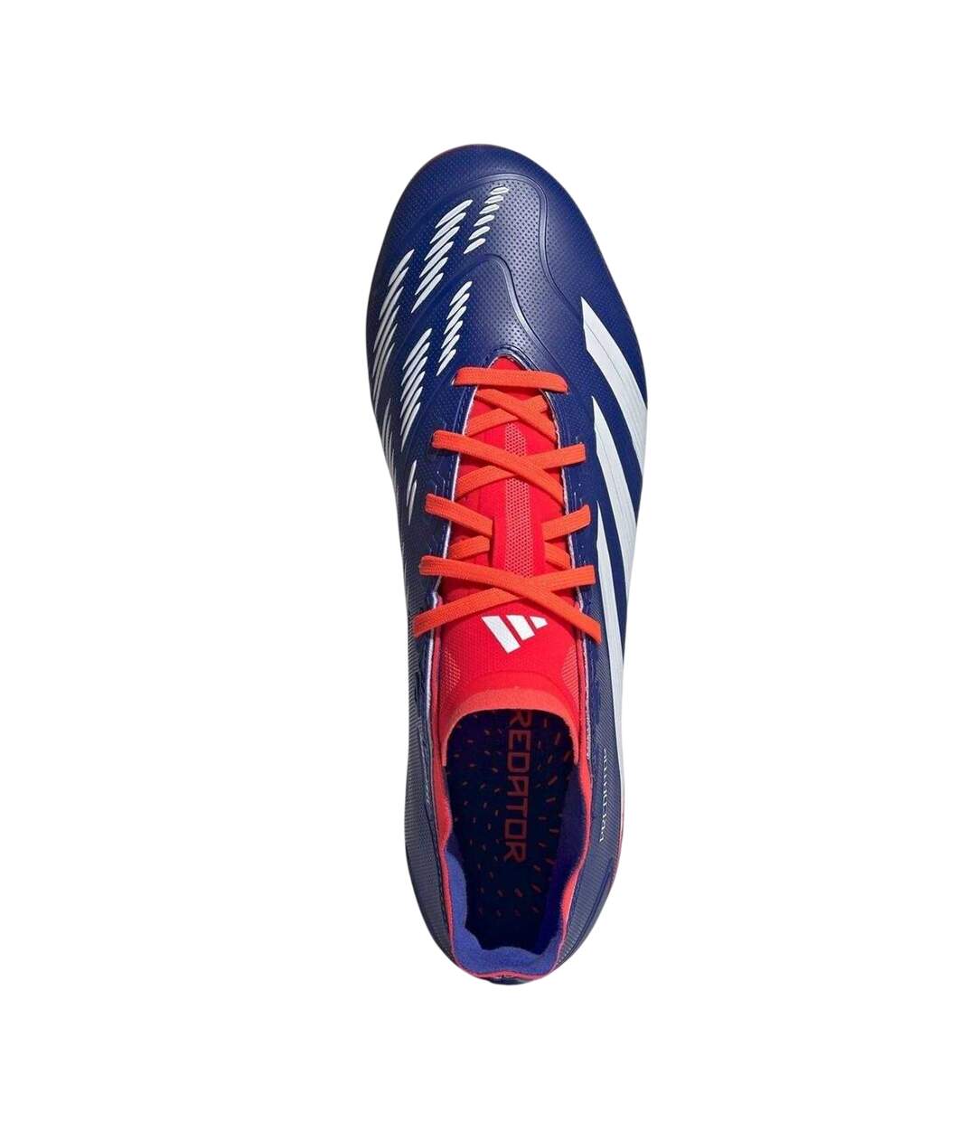 Chaussures De Foot Pour Terrain Ferme Predator League Homme Bleu Blanc Rouge Adidas-4