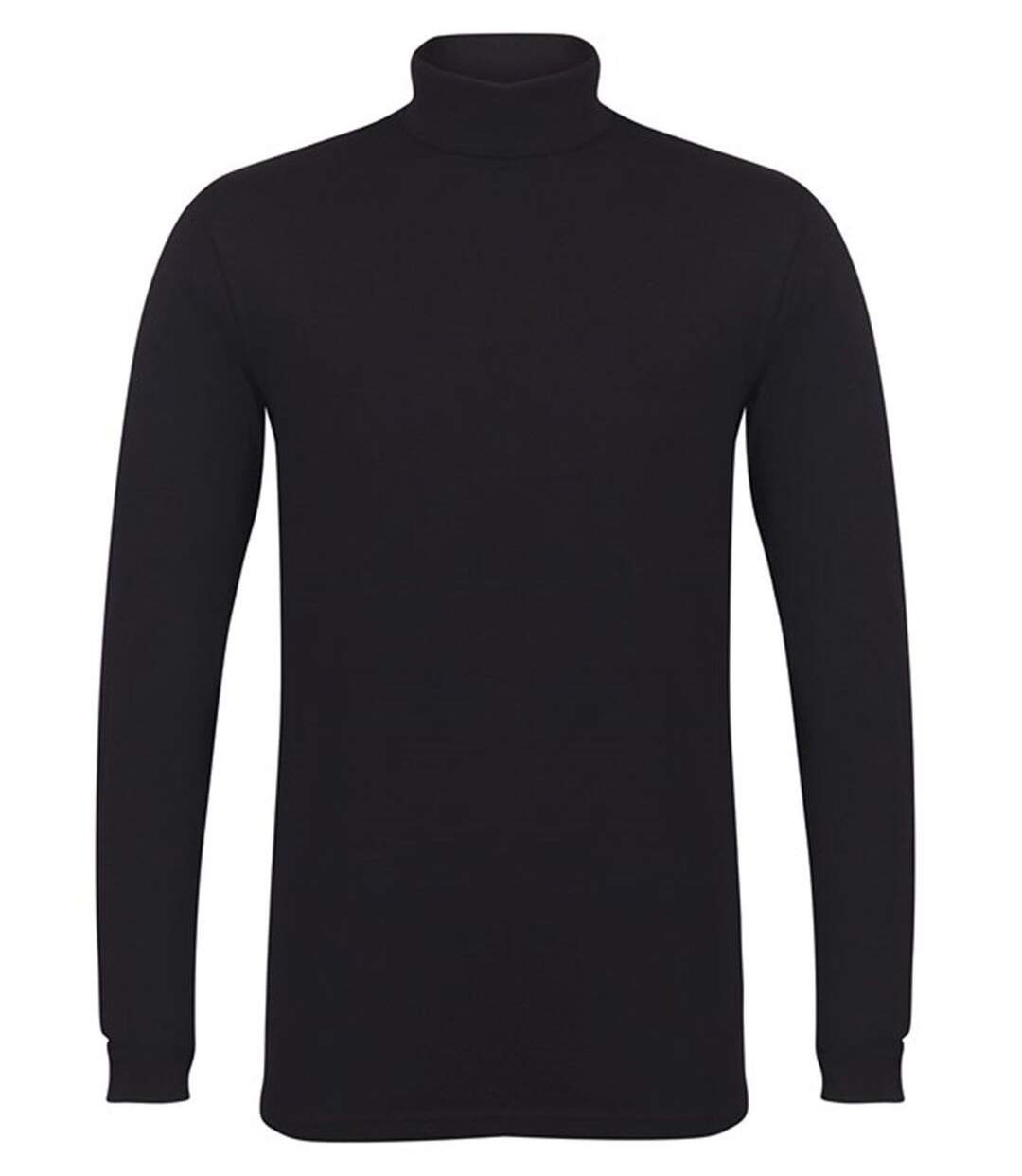 T-shirt col roulé - Homme - SFM125 - noir